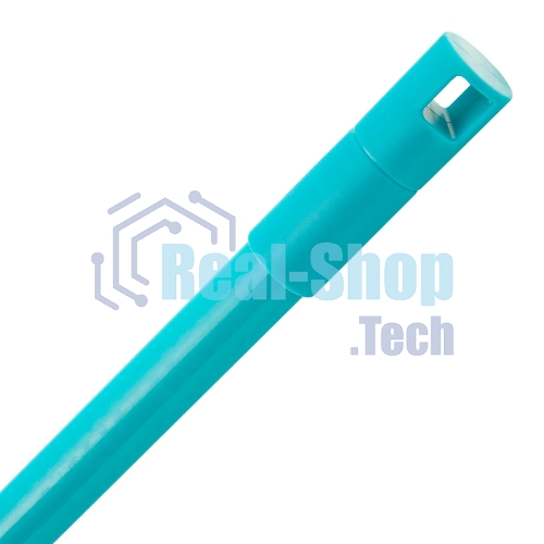 Швабра Home Palisad 120 см с пластик. складной подошвой, насадка из микрофиб, рукоятка телескоп.