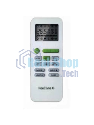 Кондиционер сплит-система настенного типа Neoclima Pro-Health NS/NU-HAP18TWI32 инвертор, 18000 BTU, 55 м², 28/43 дБ, охлаждение, обогрев, осушение