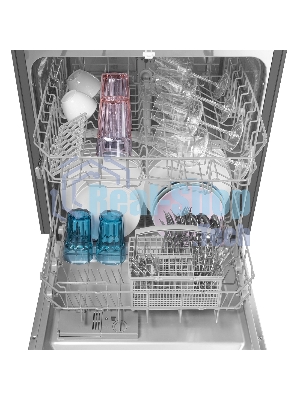 Встраиваемая посудомоечная машина HOMSair DW64E, серебристый, 59.8 см, 12 компл., 49 дБ, класс A++