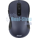 Мышь беспроводная Acer OMR306 черный/серый, 1600 dpi, радиоканал, USB, кнопки - 6