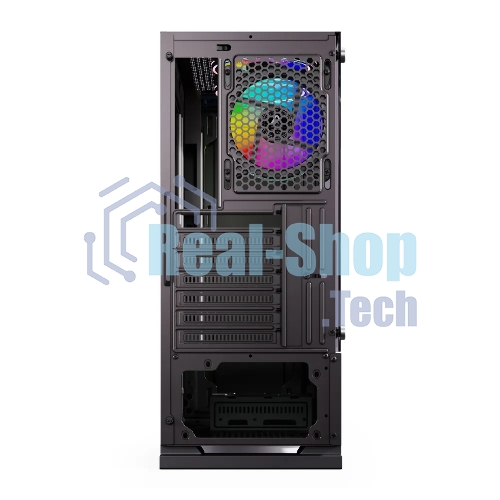 Компьютерный корпус ABR Robin I (1хUSB 3.0, 2хUSB 2.0, HD Audio, 3xRGb Fan, ATX, Micro-ATX)