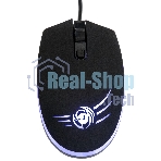 Комплект клавиатура+мышь Dialog Gan-Kata KMGK-1707U проводной, USB, 1600 DPI, чёрный