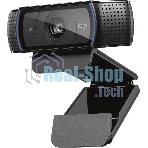 Веб-камера Logitech C920 1920x1080, 30 кадр/с, USB Type-A, микрофон (2 шт, шумоподавление), автоматическая фокусировка, автоосвещение, универсальное крепление