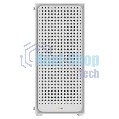 Компьютерный корпус Ocypus Gaммa C50 без БП белый (Gaммa-C50-WHG000XX-GL)