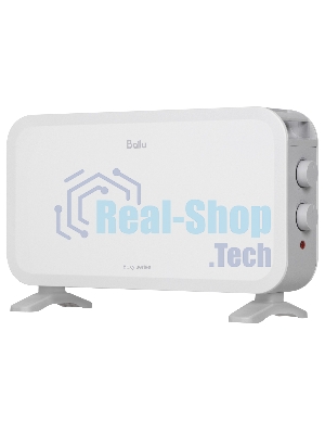 Конвектор электрический Ballu Boxy BEC/BMS-2000 белый, стич, 2000 Вт, 25 м², термостат