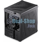 Компьютерный корпус JONSBO C6 Black MATX без БП, mini-ITX, micro-ATX, черный