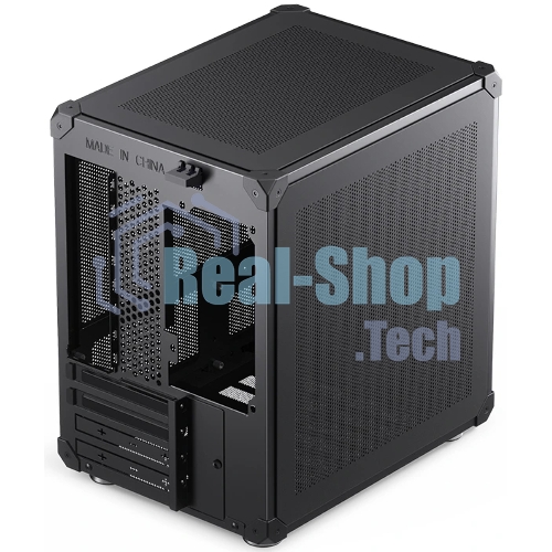 Компьютерный корпус JONSBO C6 Black MATX без БП, mini-ITX, micro-ATX, черный