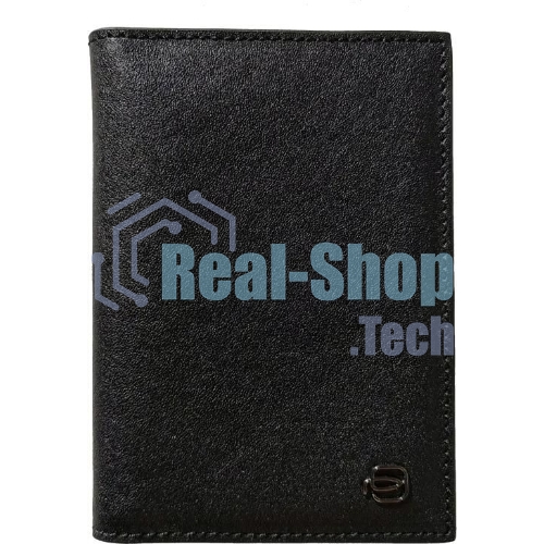 Обложка для документов Piquadro Black Square PP5256B3/N, черный, натур.кожа