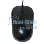 Мышь проводная Nakatomi MON-05U черный, 1000 dpi, USB, кнопки - 3