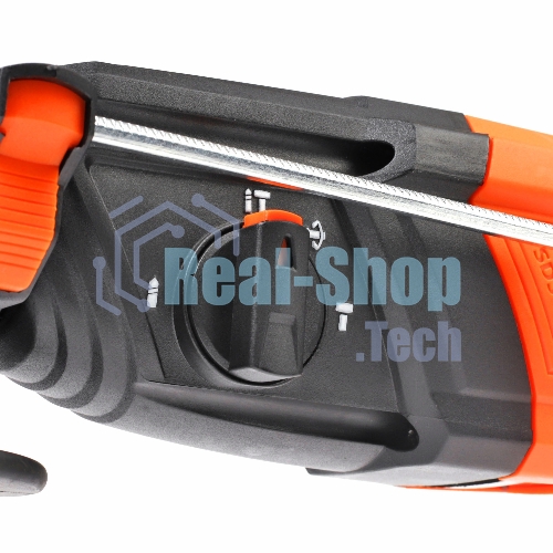 Перфоратор Patriot RH 243Q, SDS+, мощность 770 Вт, 2.6 Дж, 3 режима работы, быстросменный патрон QCC, макс.диаметр 24мм, глубиномер, кейс