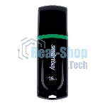 Флешка USB Smartbuy Paean черный (SB16 GbPN-K), 16Gb, USB 2.0, R/W 20/10, черный/зеленый