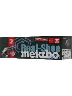 Угловая шлифовальная машина Metabo WEV 11-125 Quick 1100Вт 10500об/мин рез.шпин.:M14 d=125мм (603625000)