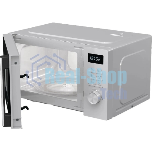 Микроволновая печь Gorenje MO20A3WH белый, 20 л, 800 Вт, переключатели - кнопки, поворотный механизм