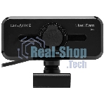 Веб-камера Creative Live! Cam Sync V3 2560x1440, 30 кадр/с, USB, микрофон, шторка приватности, автофокус, крепление на мониторе