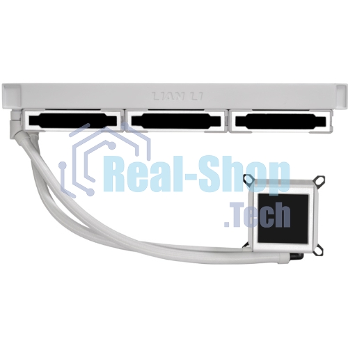 Система жидкостного охлаждения Lian-Li Galahad II LCD 360 SL-INF ARGB G89.GA2ALCD36INW.00 белый 120мм алюминий+медь 1200rpm 29db 4-pin