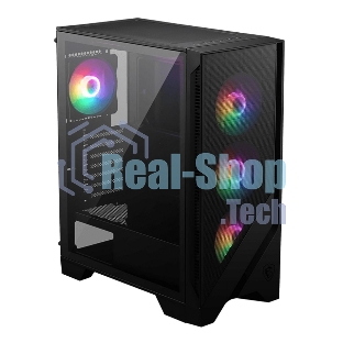 Компьютерный корпус MSI MAG FORGE 120A Mid-Tower, ATX, 2xUSB 3.2, Audio I/O, 6x120мм autoRGb Fan PWM RGb PWM Control Board, Tempered Glass Window