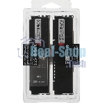 Оперативная память Kingston Fury Beast, DDR5, 32GB (2x16GB), 5600MHz, CL36, DIMM, с радиаторами, черный