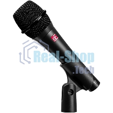Микрофон динамический sE Electronics V7 BLACK 40 Гц - 19 кГц, суперкардиоида, в комплекте: микрофонный зажим, адаптер с резьбой, чёрная ветрозащита, транспортировочный чехол на молнии. Цвет черный.