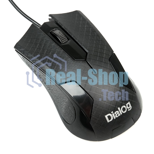 Мышь проводная Dialog Pointer MOP-08U черный, 800 dpi, USB, кнопки - 3