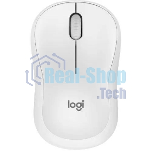 Мышь беспроводная Logitech M240 SILENT белый, 4000 dpi, Bluetooth, кнопки - 3