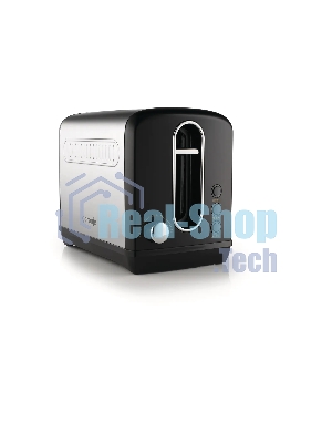 Тостер Gorenje T1100CLBK чёрный, 1100 Вт, 2 слота