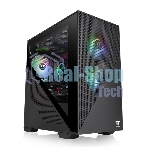 Компьютерный корпус Thermaltake Divider 170 TG ARGb/Black CA-1S4-00S1WN-00/Win/SPCC/Tempered Glass*1/120мм ARGb PWM Fan*2
