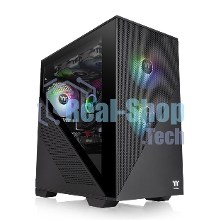 Компьютерный корпус Thermaltake Divider 170 TG ARGb/Black CA-1S4-00S1WN-00/Win/SPCC/Tempered Glass*1/120мм ARGb PWM Fan*2