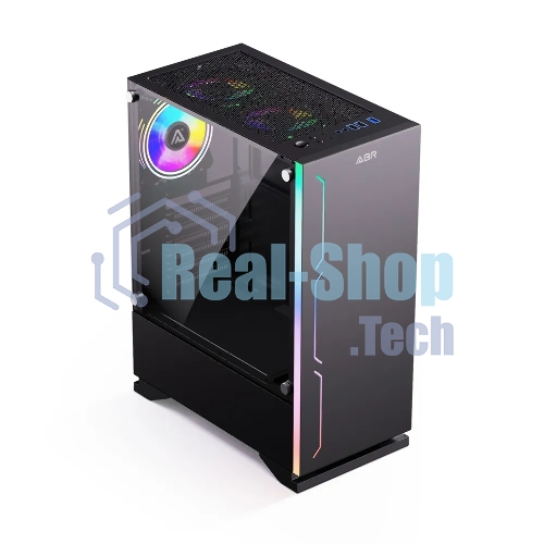 Компьютерный корпус ABR Robin I (1хUSB 3.0, 2хUSB 2.0, HD Audio, 3xRGb Fan, ATX, Micro-ATX)