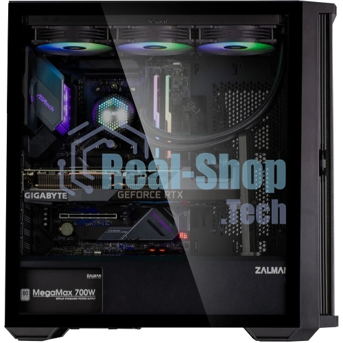Компьютерный корпус ZALMAN Z10, ATX, черный, WINDOW, 2x3.5