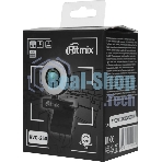 Веб-камера Ritmix RVC-250 2592x1944, 30 кадр/с, USB Type-A, микрофон, автоматическая фокусировка, универсальное крепление