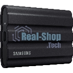 Внешний SSD Samsung T7 Shield, 4TB, USB 3.2 Gen 2 Type-C, R/W 1050/1000, черный