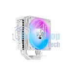 Кулер для процессора Cooler Ocypus Delta A40 WH ARGb белый 120мм алюминий+медь 2000rpm 29db 4-pin 220W 156мм