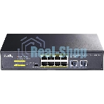Коммутатор Cudy GS1010P, 8×1 Гбит/с, 2×1 Гбит/с