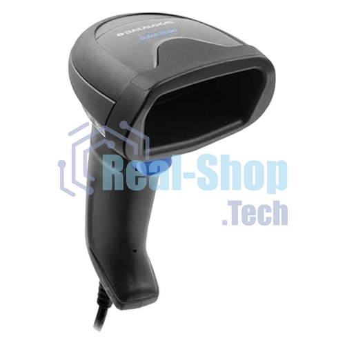 Сканер штрих-кода ручной QW2500 KIT, имидж 2D, 30 скан/сек, USB, черный