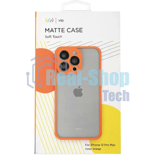 Чехол (клип-кейс) VLP для Apple iPhone 13 Pro Max VLP-PC21-67OR оранжевый