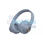 Беспроводные/проводные наушники Harper HB-412 нежно-голубой, накладные, Bluetooth + проводной, до 5 ч