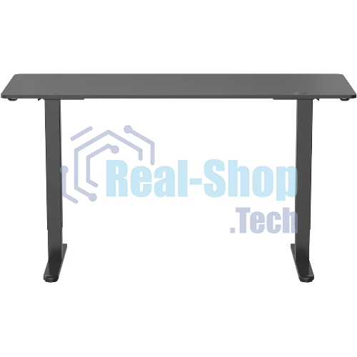 Стол компьютерный Cactus CS-EDL-BBK черный, столешница ДСП, каркас черный