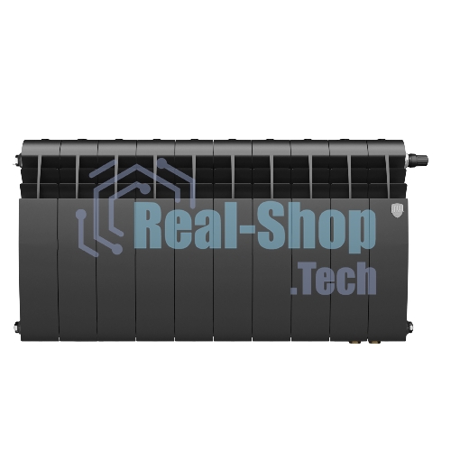 Радиатор Royal Thermo BiLiner 350 Noir Sable VR80 - 10 секц.