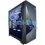 Компьютерный корпус Azza Eclipse черный без БП ATX 9x120мм 5x140мм 2xUSB 2.0 1xUSB 3.0 audio bott PSU