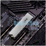 Накопитель SSD ADATA XPG GAMMIX S60, 512Gb, PCIe 4.0 x4, M.2 2280, NVMe, R/W 4700/1700, с радиатором