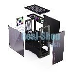 Компьютерный корпус ABR Robin I (1хUSB 3.0, 2хUSB 2.0, HD Audio, 3xRGb Fan, ATX, Micro-ATX)