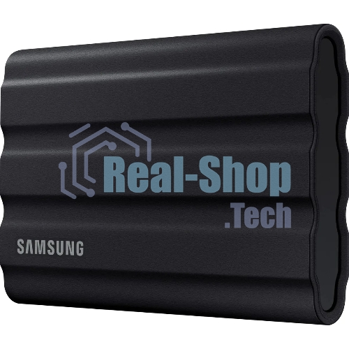 Внешний SSD Samsung T7 Shield, 4TB, USB 3.2 Gen 2 Type-C, R/W 1050/1000, черный