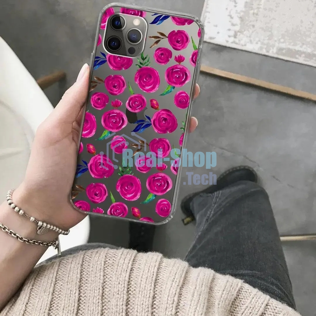 Чехол (клип-кейс) Gresso Air для Apple iPhone 12/12 Pro прозрачный/рисунок gr17aaae9075