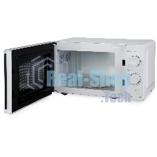 Микроволновая печь Hyundai HYM-M2009 белый, 20 л, 700 Вт, переключатели - поворотный механизм