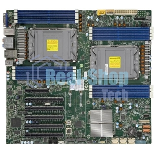 Материнская плата серверная Supermicro MBD-X12DAI-N6, 2xLGA 4189, Intel C621A, 16xDDR4, 8xSATA, 6xPCIe 4.0 x16, 1xPCIe 4.0 x8, 2xM.2, 2x1Gb LAN, 6xUSB 3.2 Gen 1, 2xUSB 3.2 Gen 2, 1xVGA, 1xCOM, 1xTPM, E-ATX