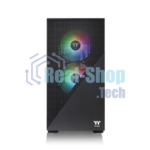 Компьютерный корпус Thermaltake Divider 170 TG ARGb/Black CA-1S4-00S1WN-00/Win/SPCC/Tempered Glass*1/120мм ARGb PWM Fan*2