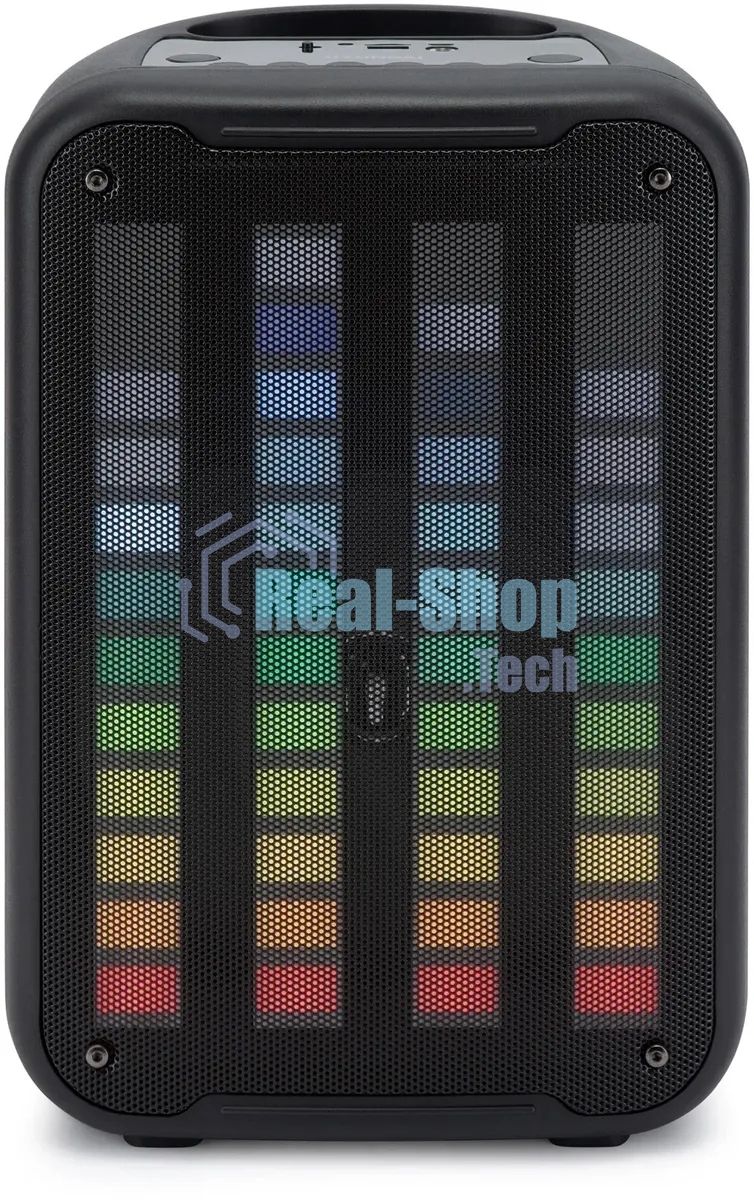 Минисистема Hyundai H-MC1204 черный 10Вт FM USB BT micro SD