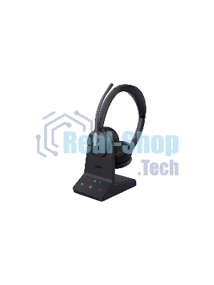 Гарнитура Yealink WH64 Dual UC чёрный, беспроводная, радиоканал, до 16 ч
