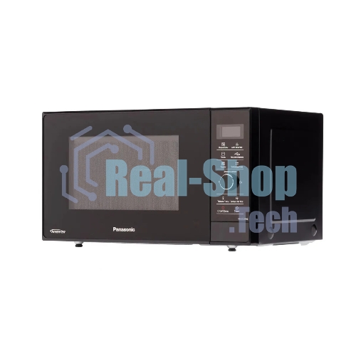 Микроволновая печь Panasonic NN-GD37HBZPE черный 23 л, 1000 Вт, переключатели - сенсор, поворотный механизм