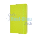 Блокнот Moleskine CLASSIC QP060C2 Large 130х210 мм, 240 страниц, линейка, твердая обложка, лайм